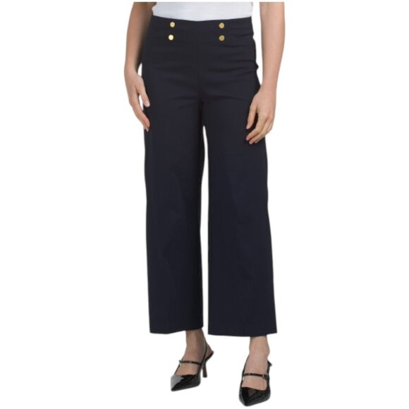 COUNTERPARTS Sailor Wide Leg Ankle Pants - Picture 1 of 2